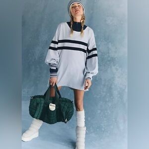 NWOT FP Movement Post Up Layer - Ice Gray XS